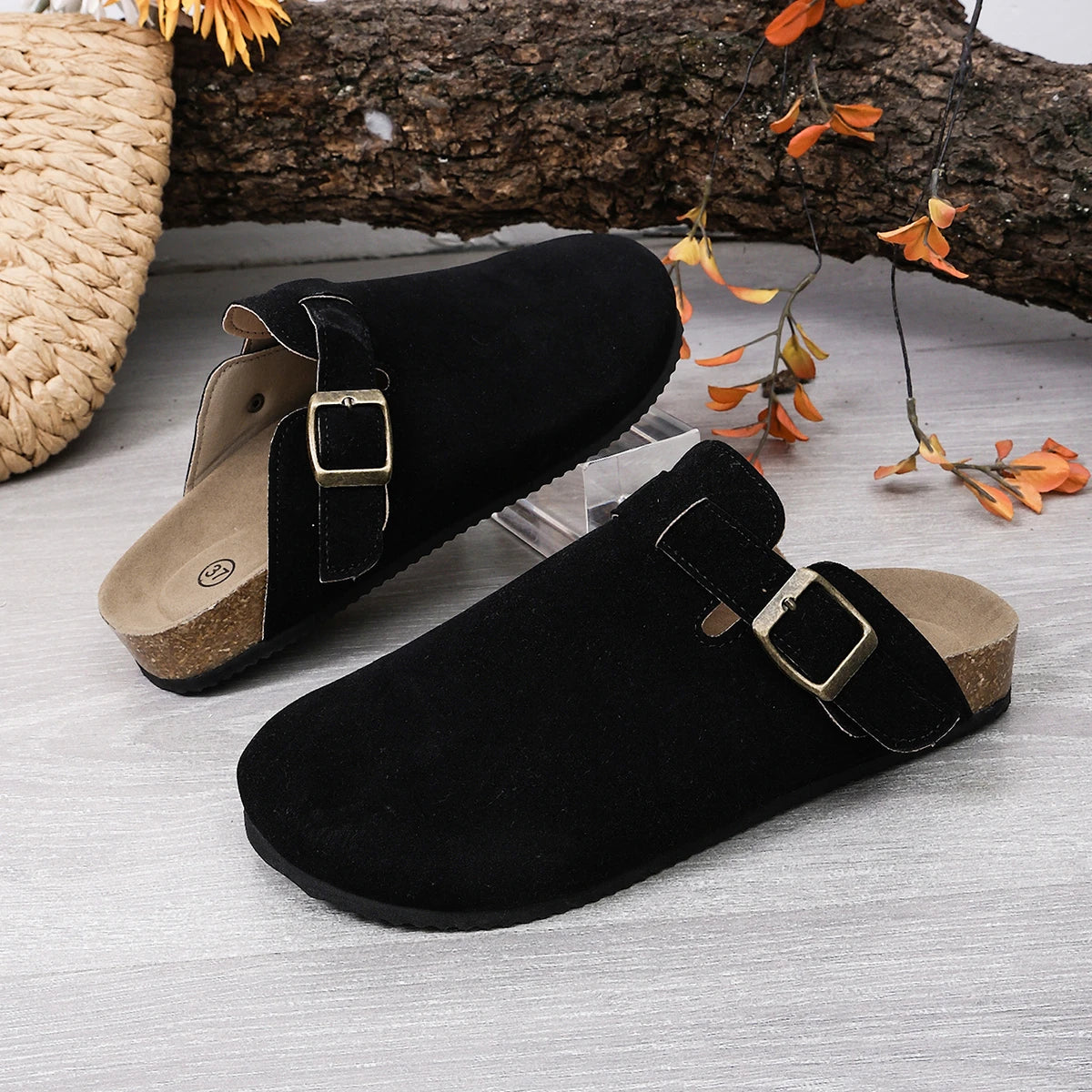 Classic Cork Antislip For Outdoor Slippers Boston Clogs