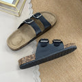 Classic Double Strap Cork Sandals