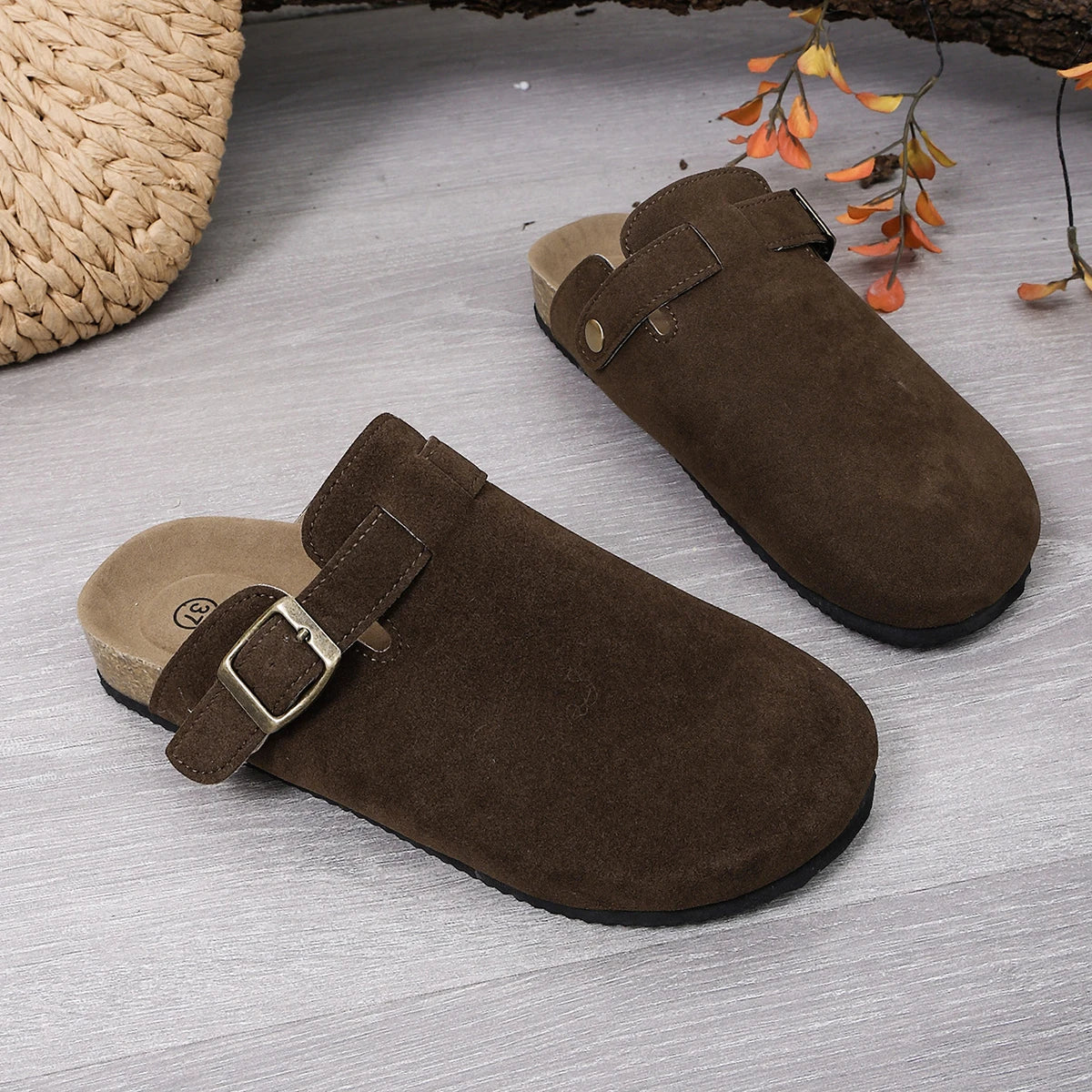 Classic Cork Antislip For Outdoor Slippers Boston Clogs